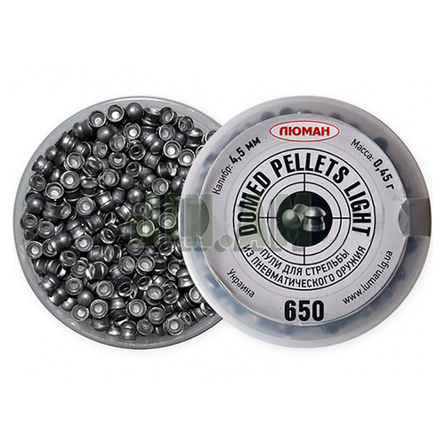 Люман Domed Pellets Light 4.5մմ 300 հատ 0.45 գր.