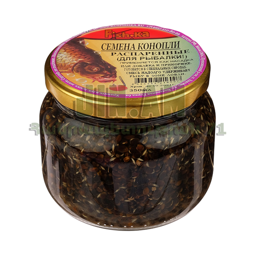 Fish-Ka "Распаренные семена конопли" 350ml