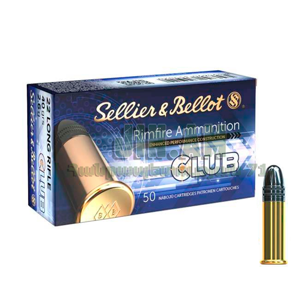 .22LR 2.6g Sellier & Bellot Club