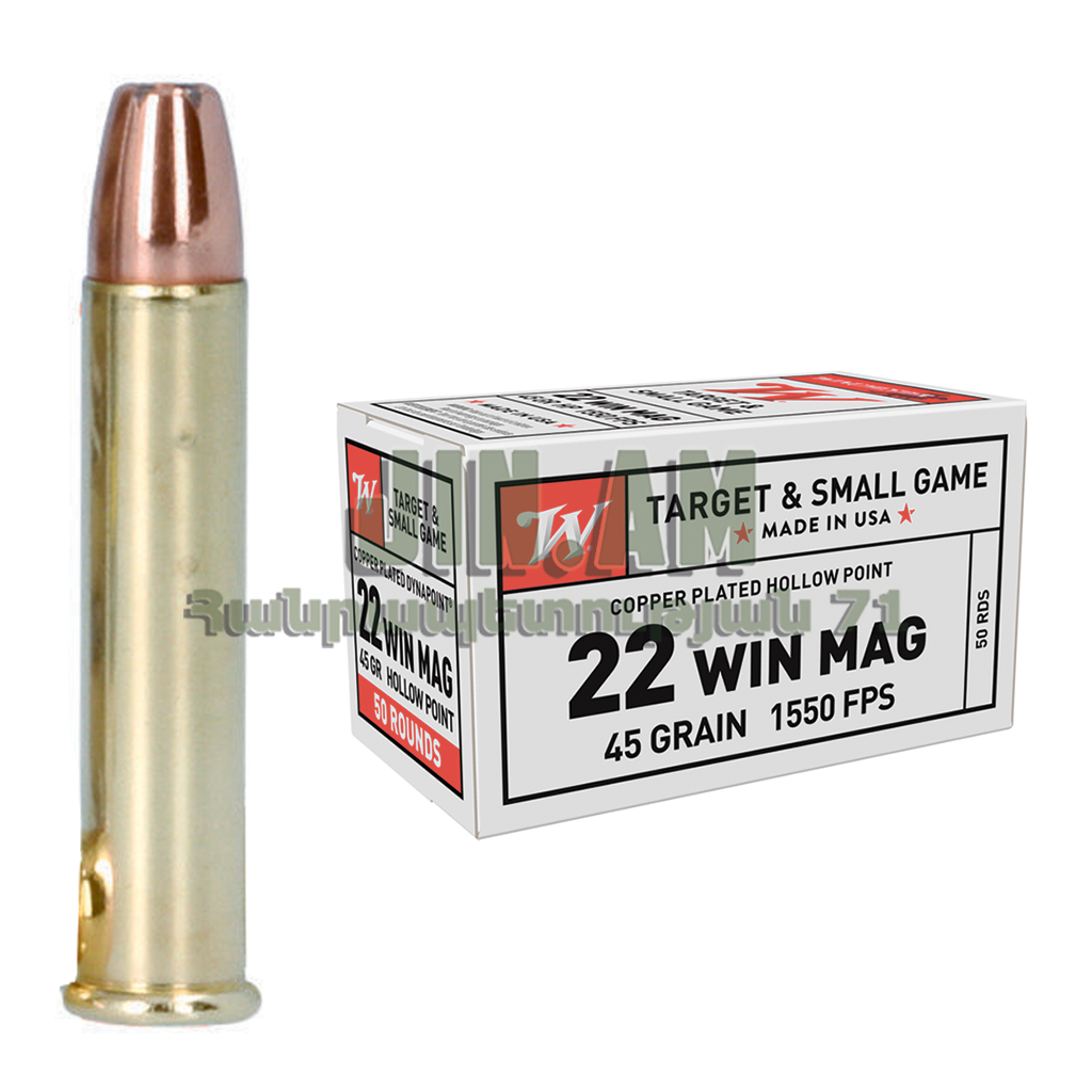 .22WMR HP 2.9g Winchester