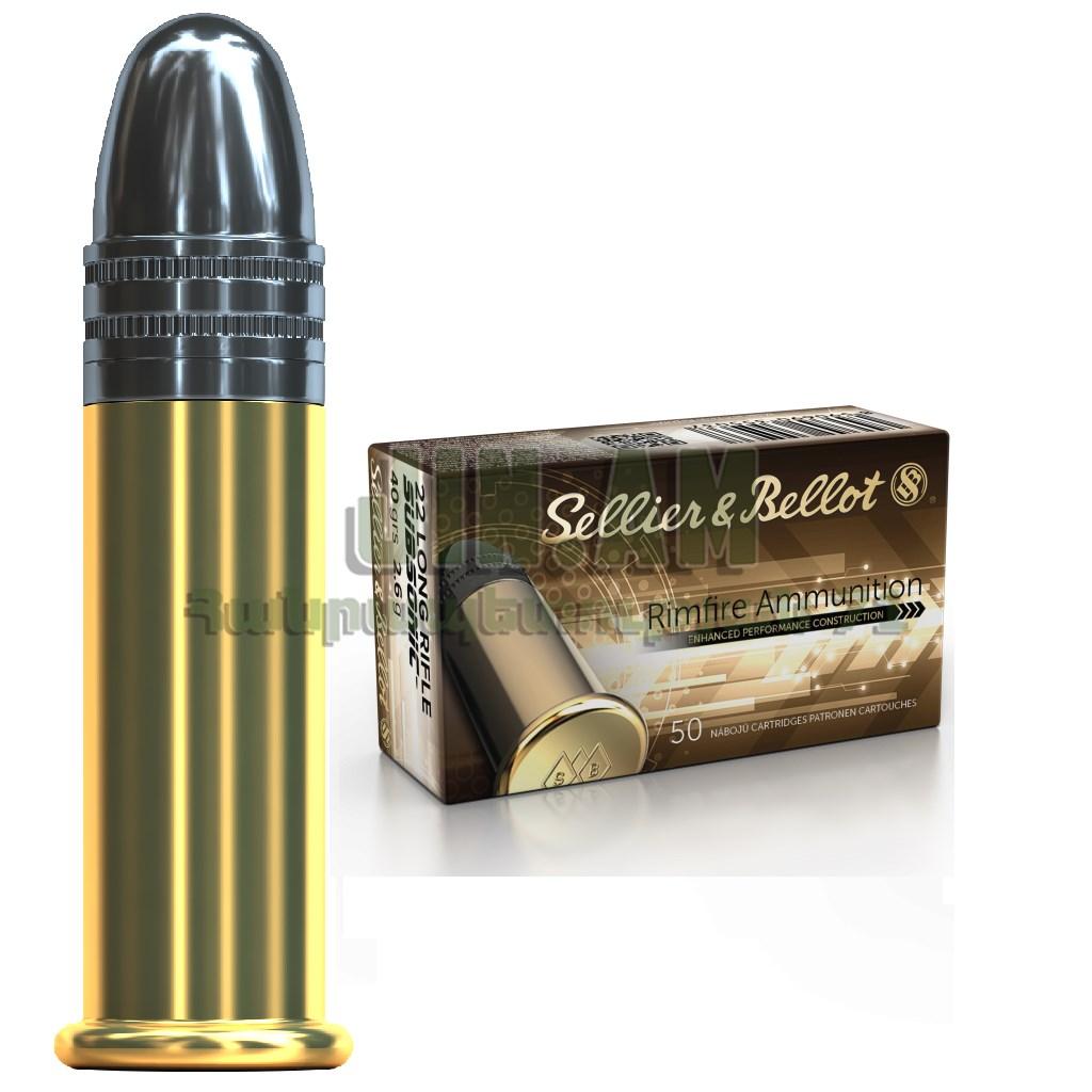 .22LR 2.6g Sellier & Bellot Subsoic