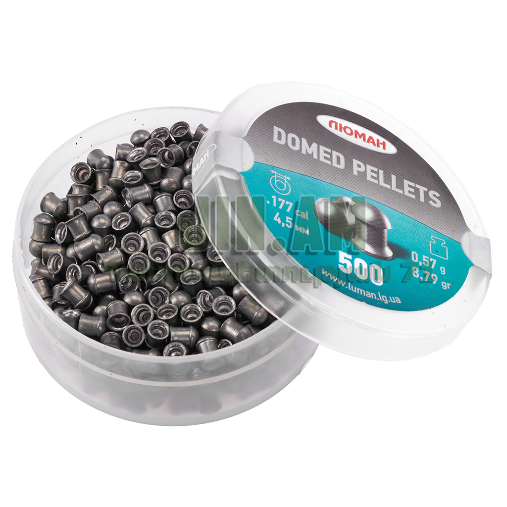 Люман Domed pellets 4.5 մմ 500 հատ 0.57 գր.